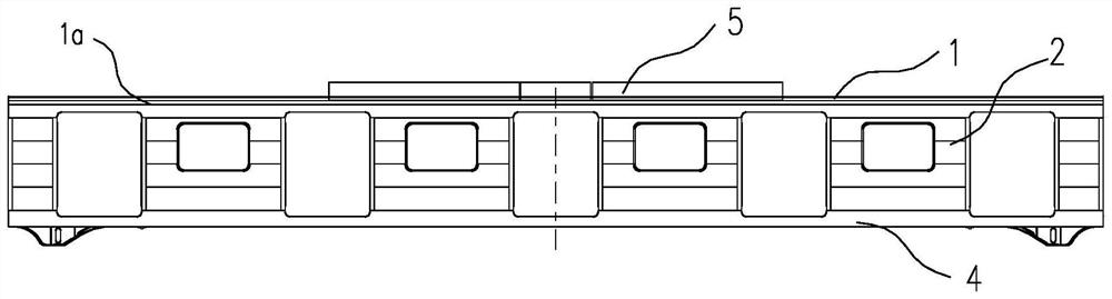 Car roof edge beam, car roof, railway vehicle and car roof preparation method