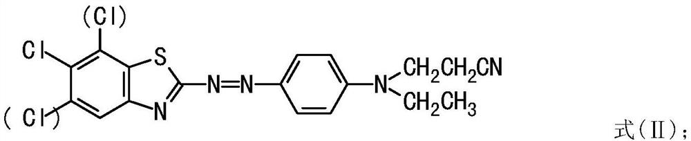 Red disperse dye composition