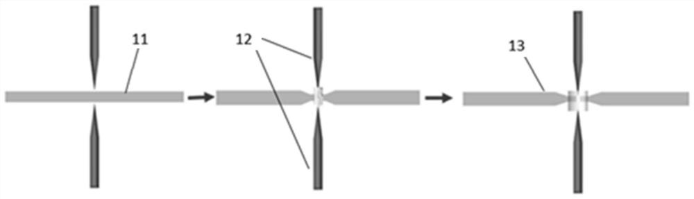 High-sensitivity acceleration measurement method and sensor based on optical fiber optical tweezers