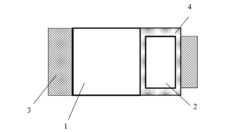 Cement-based intelligent composite material strain sensor with temperature compensation function