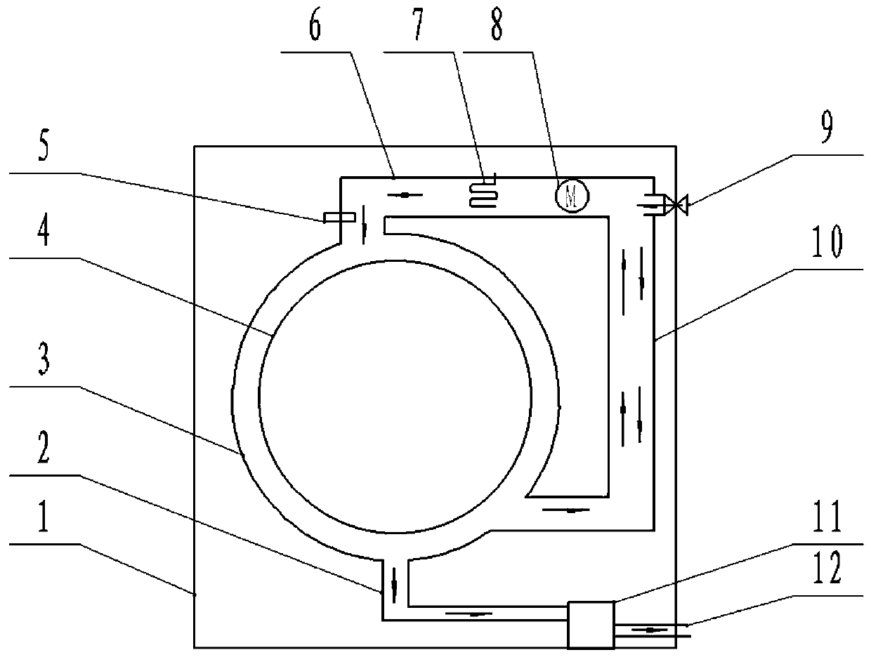 Clothes drying judgment method and device