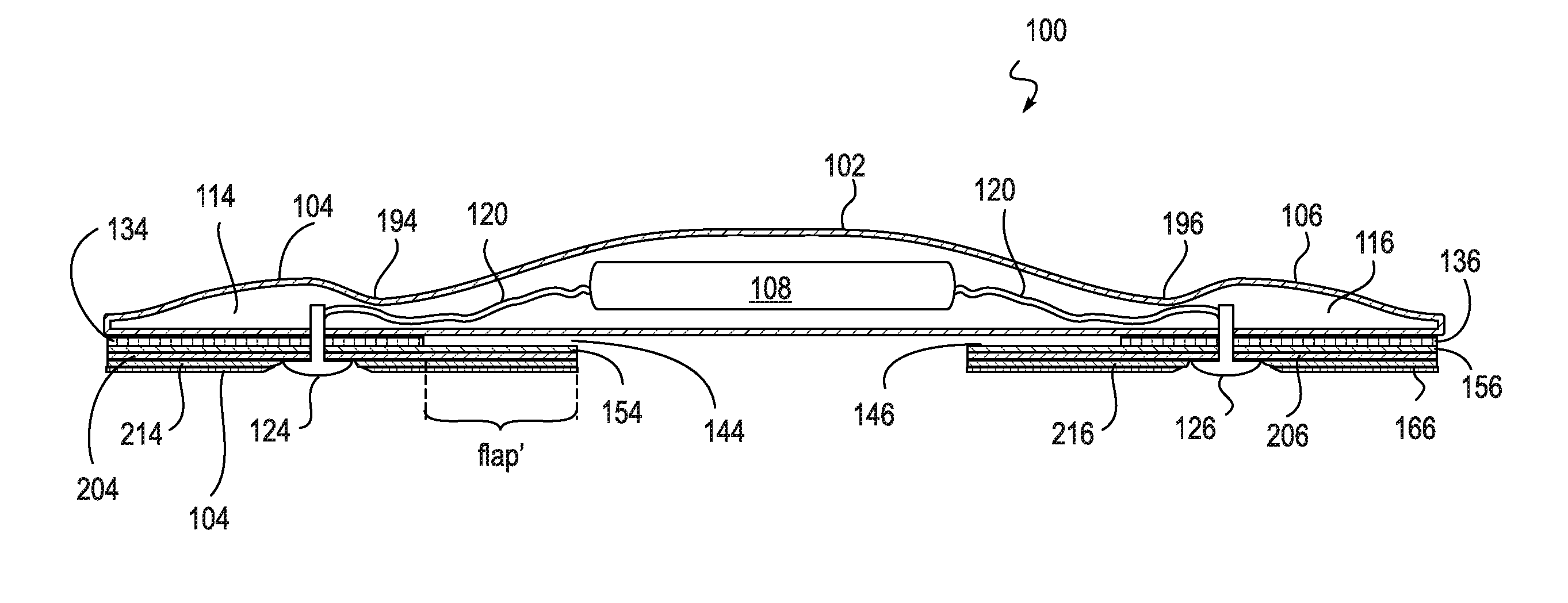 Device features and design elements for long-term adhesion