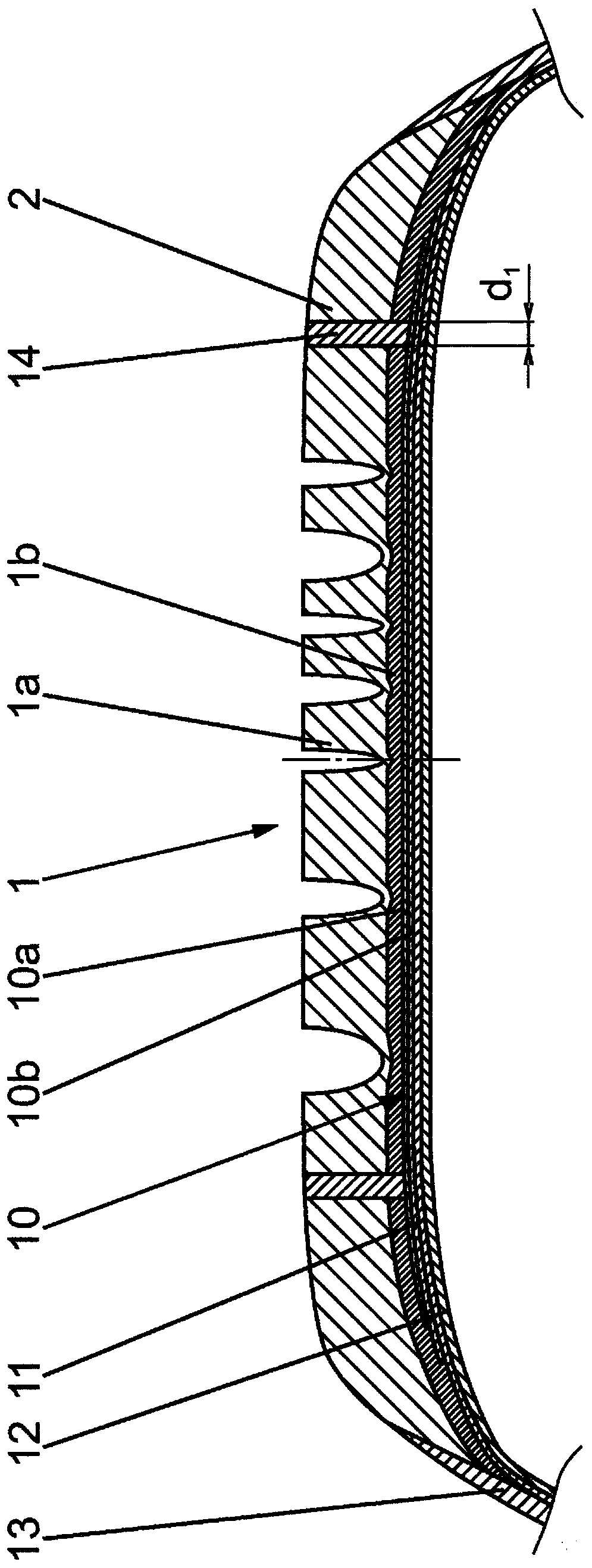 Pneumatic vehicle tyre