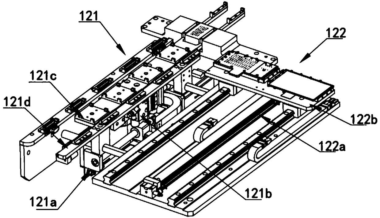 Automatic assembly and tray arrangement equipment for computer screens