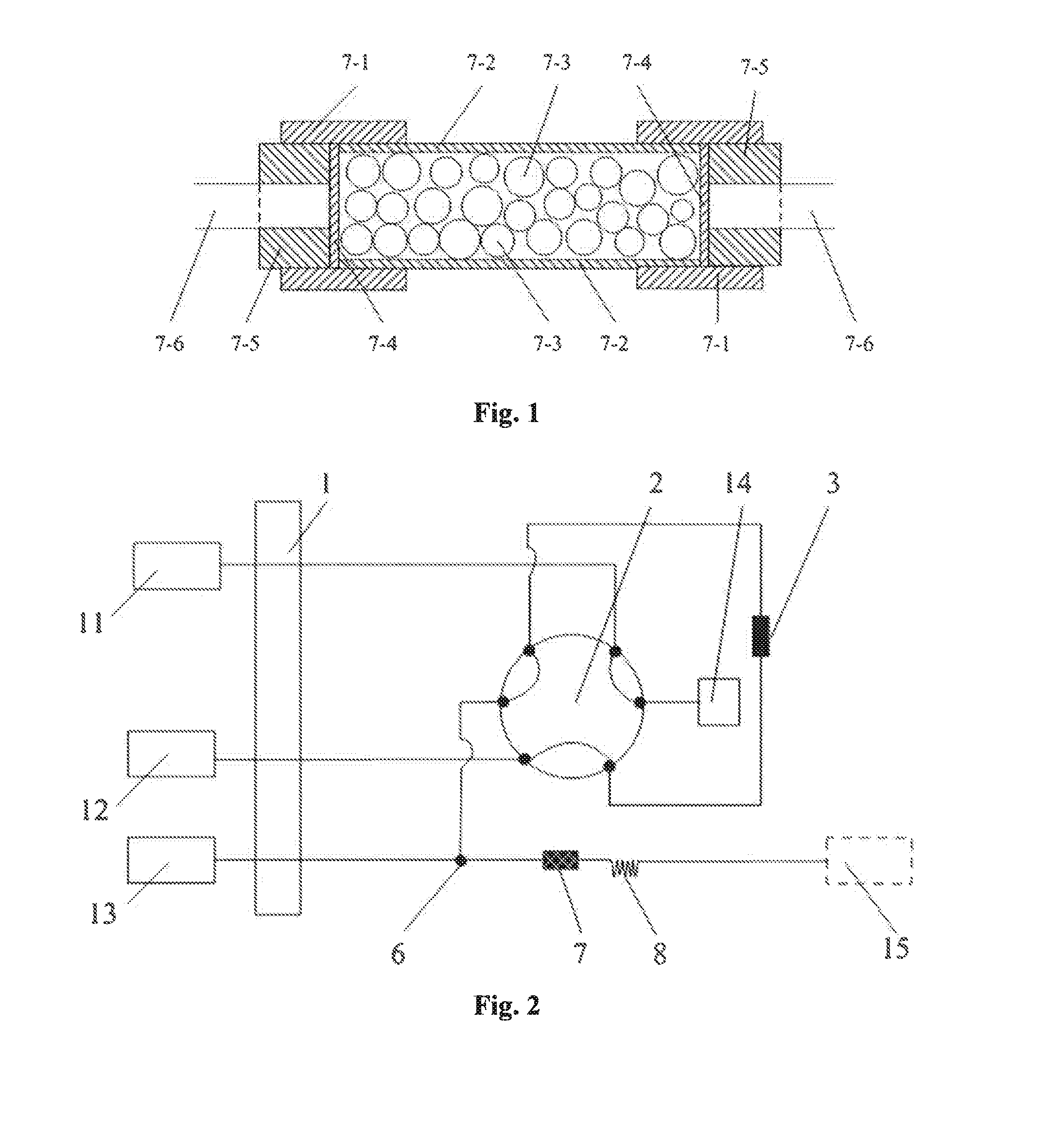 Method and apparatus for simultaneous online assay of nitrites and nitrates in water samples