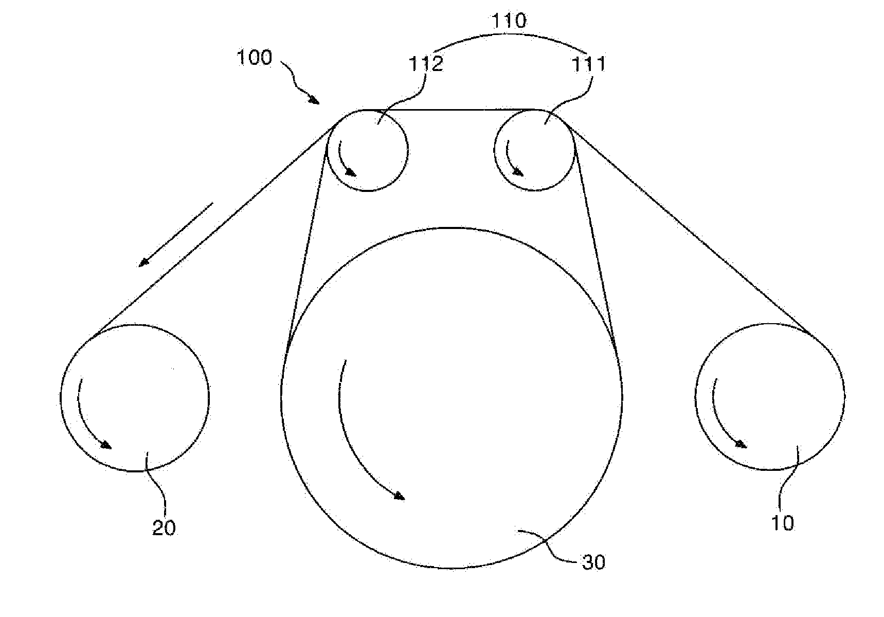 Deposition Apparatus With Guide Roller For Long Superconducting Tape