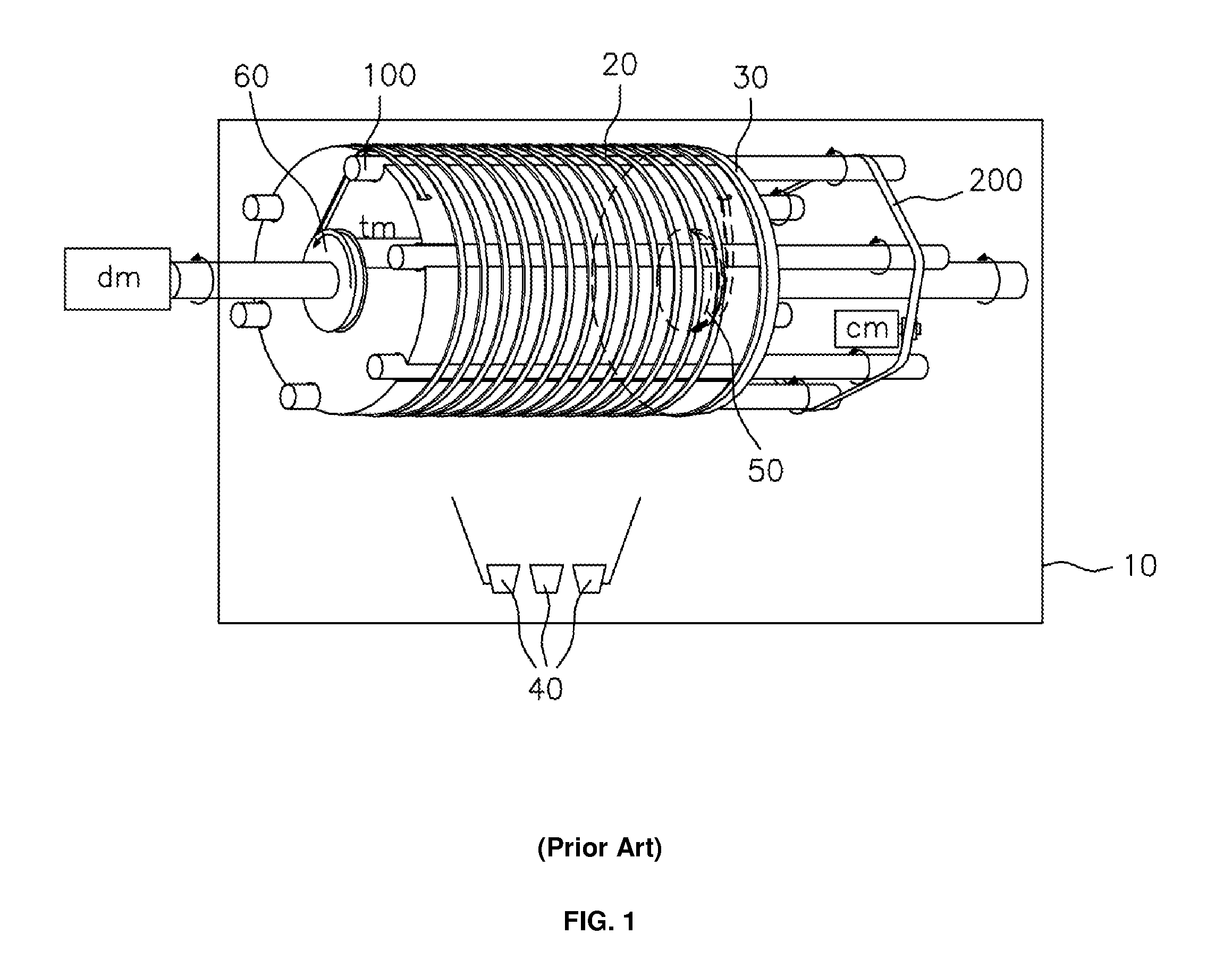 Deposition Apparatus With Guide Roller For Long Superconducting Tape