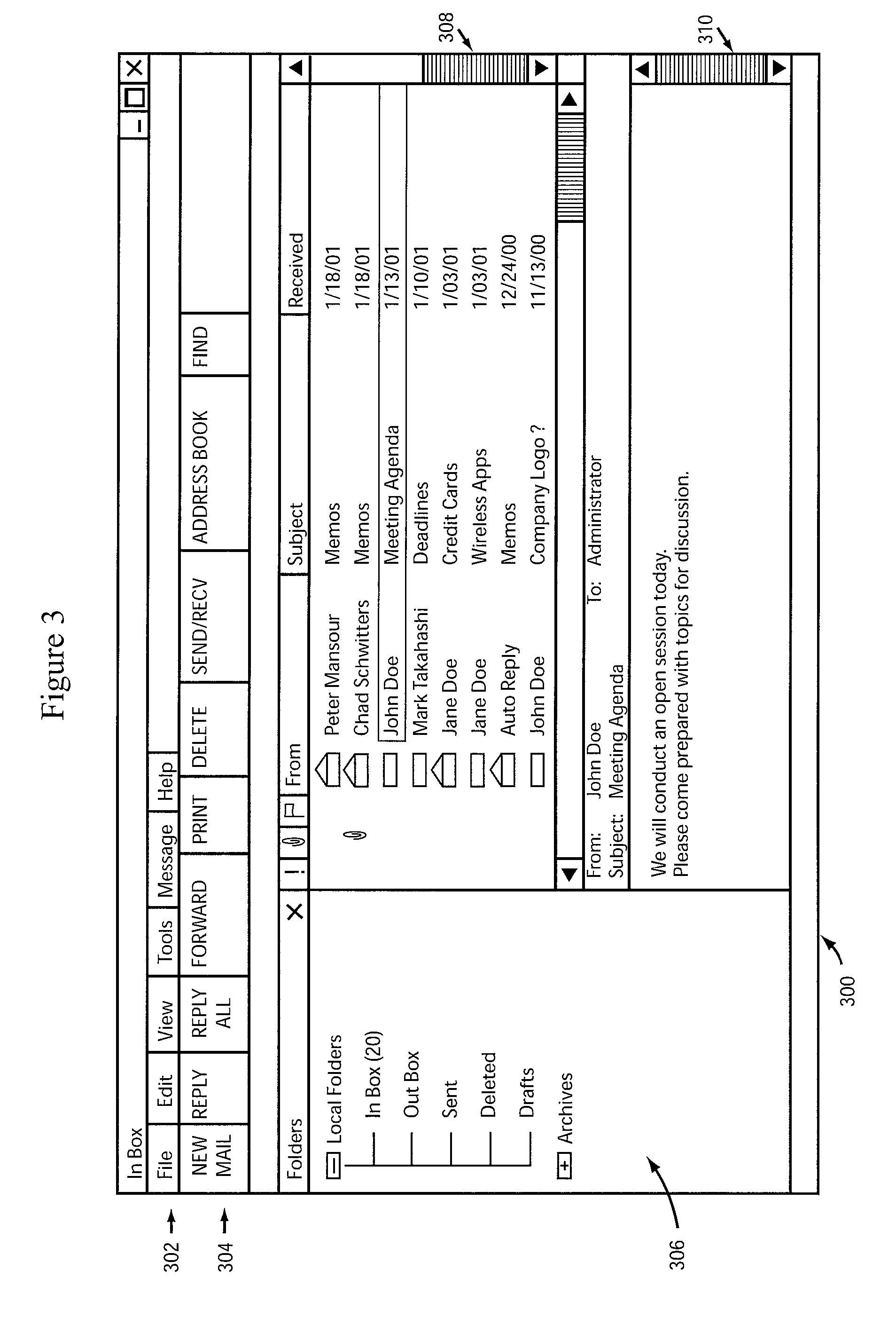 Platform-independent distributed user interface system architecture