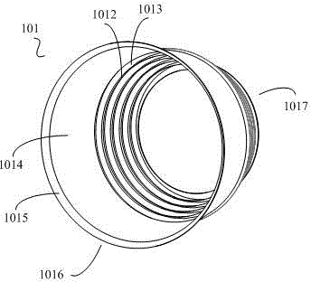 Air conditioner air supply device and vertical air conditioner