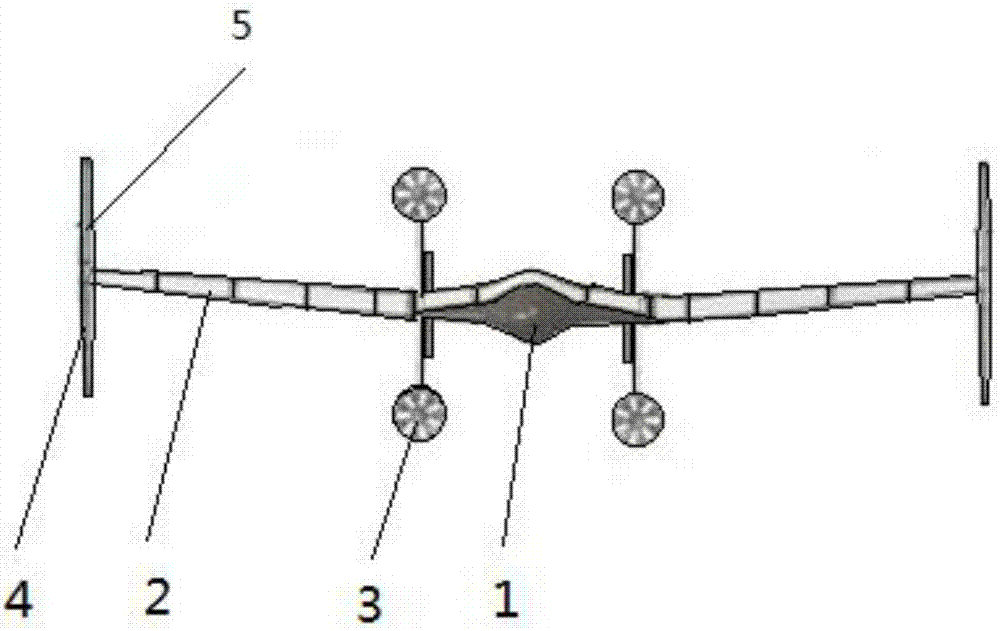 Tailstock type vertical takeoff and landing unmanned aerial vehicle and flight control method