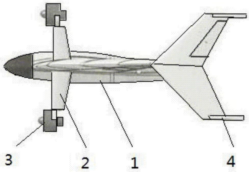 Tailstock type vertical takeoff and landing unmanned aerial vehicle and flight control method