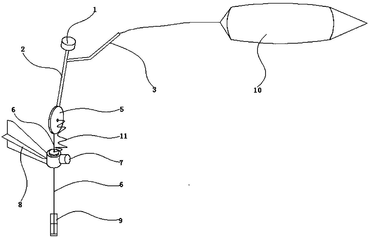 A towed fish finder and a method of using the fish finder