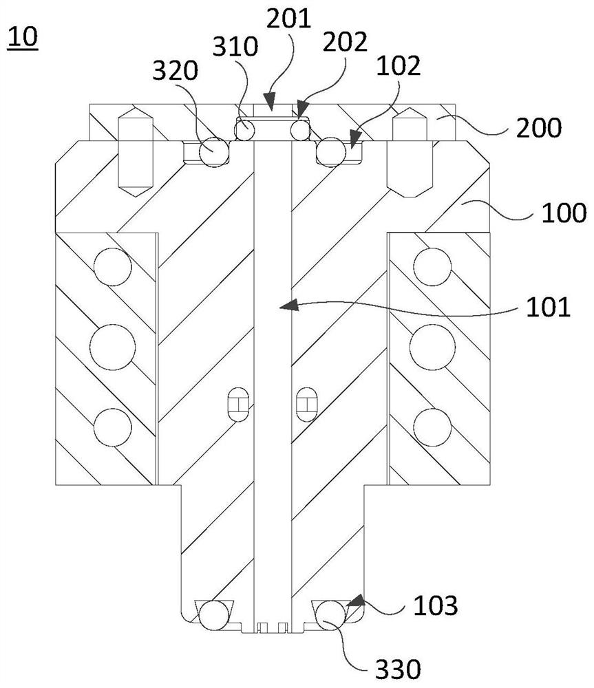 Bearing device and nail inserting system