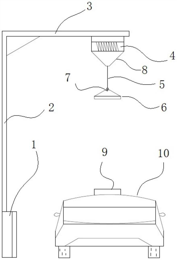 An automatic charging pile, a charging control system and a charging method