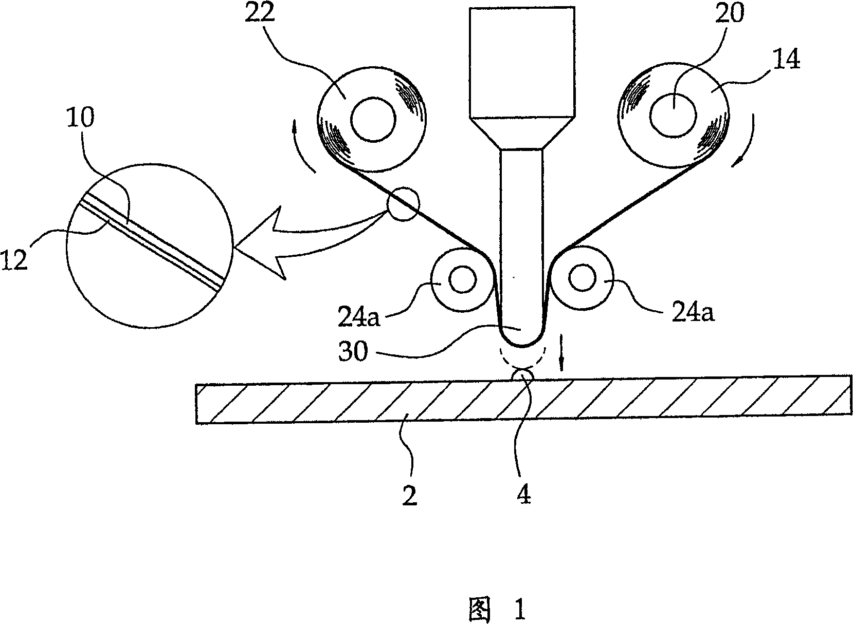 Substrate repairing device and method