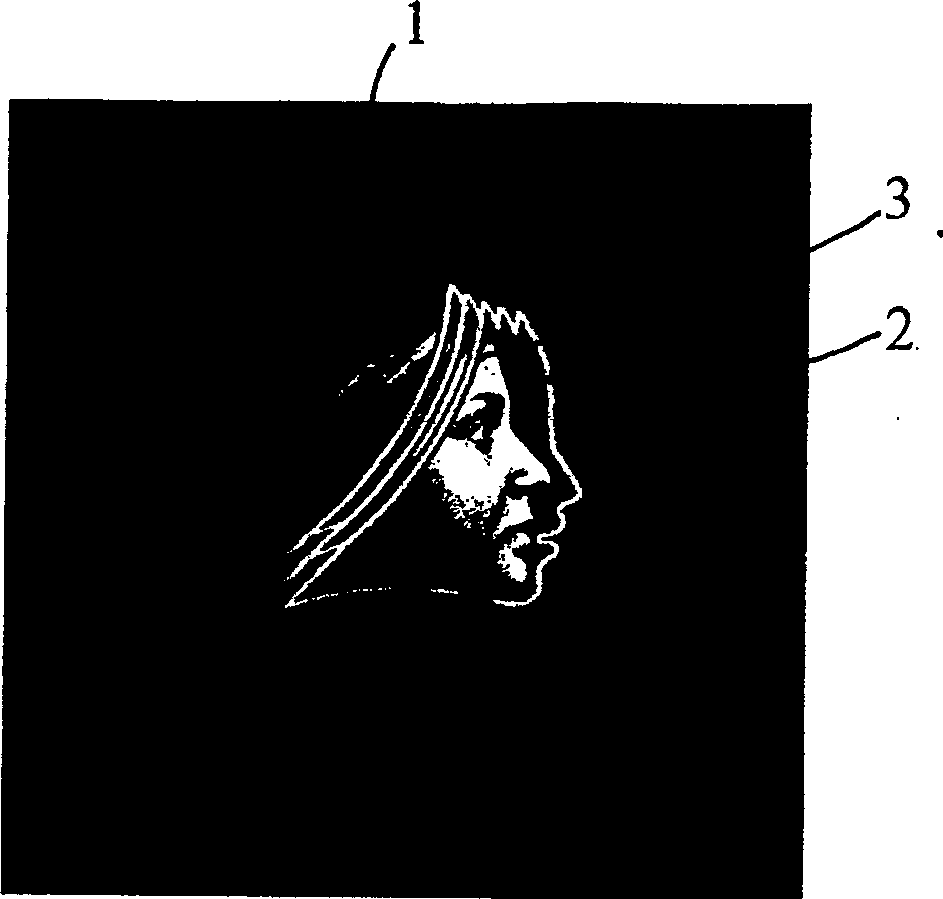 Method for making overprint water marks