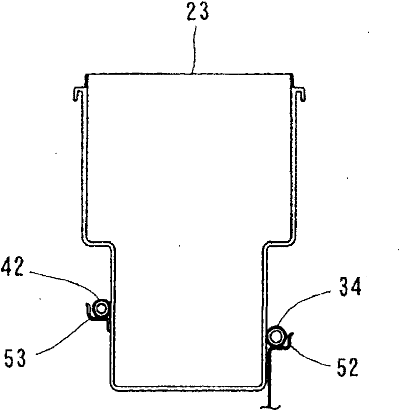 Fuel feeding device for motorcycle