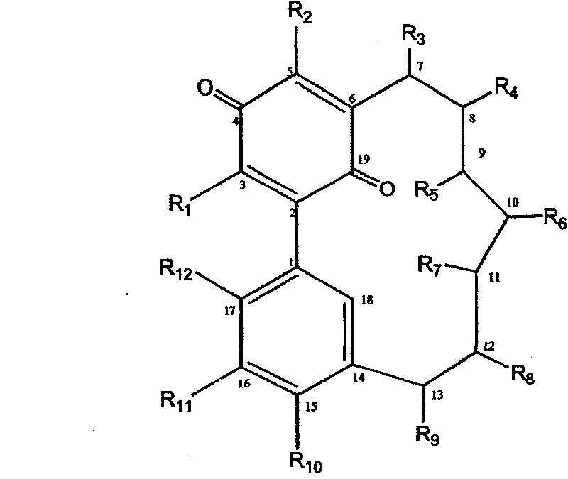 New type natural active compound for anti tumor, preparation method, and application