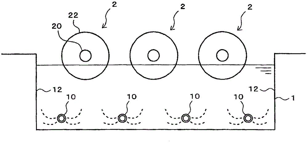 Wastewater treatment device and wastewater treatment method using same