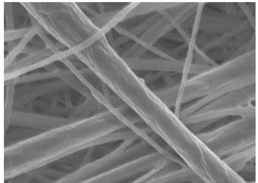 Method for preparing slow-release type dressing with micro-nano bionic structure