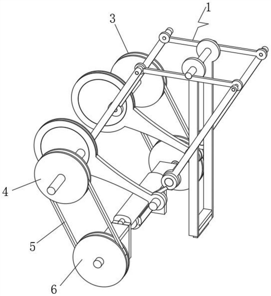 Mechanical synchronous operation type pressing mechanism