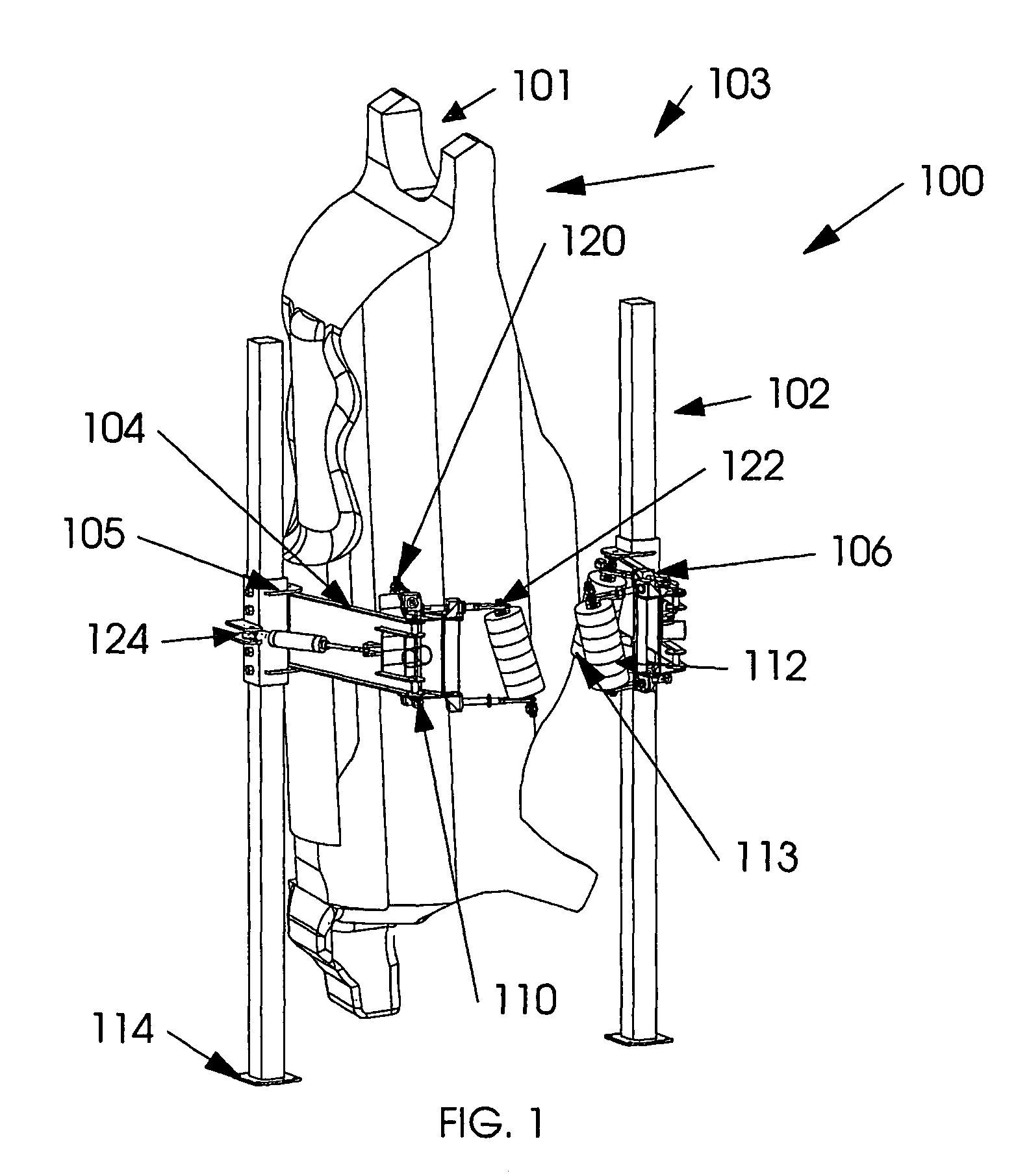 Method and apparatus for removing water from hide of cattle