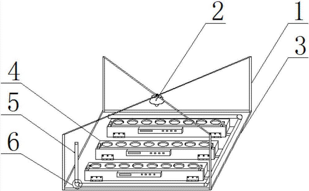 Crop seedling culture device