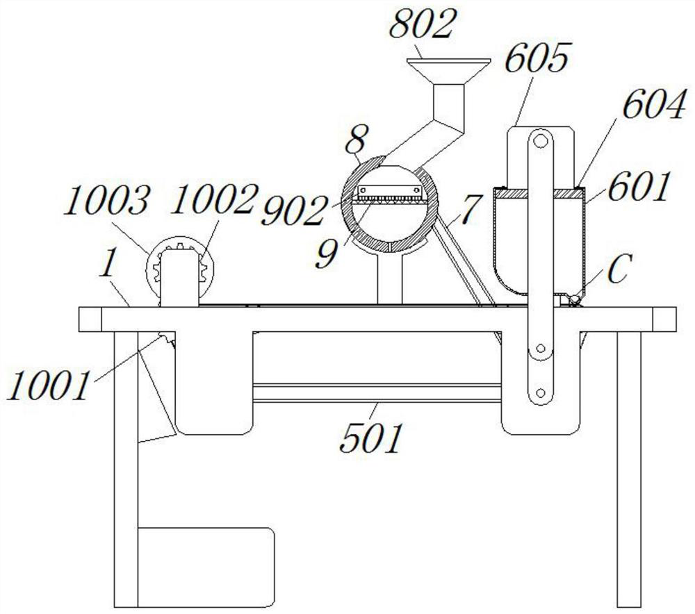 High-precision environment-friendly machining equipment for hollow abrasive material and abrasive belt