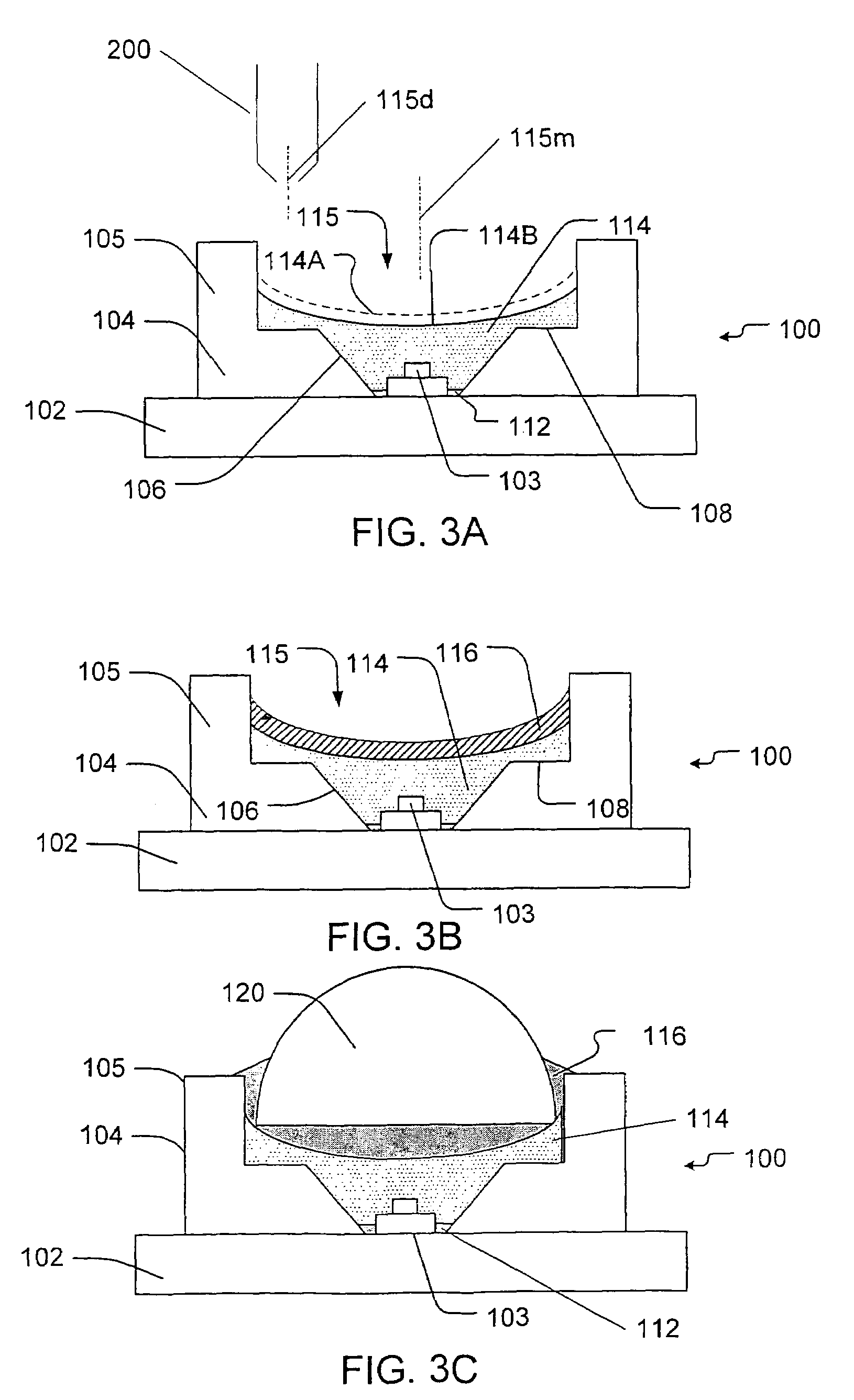 Methods for packaging of a semiconductor light emitting device