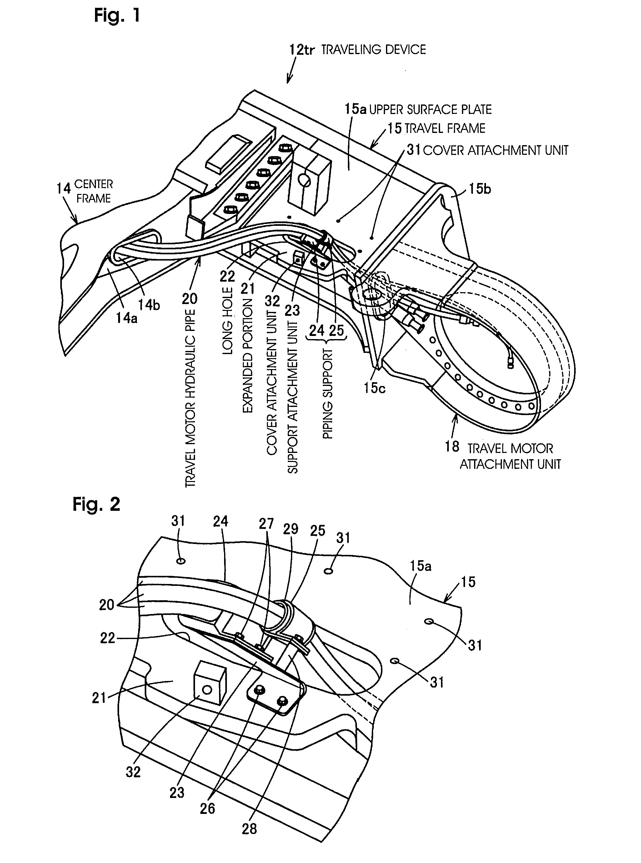 Traveling Device and Working Machine