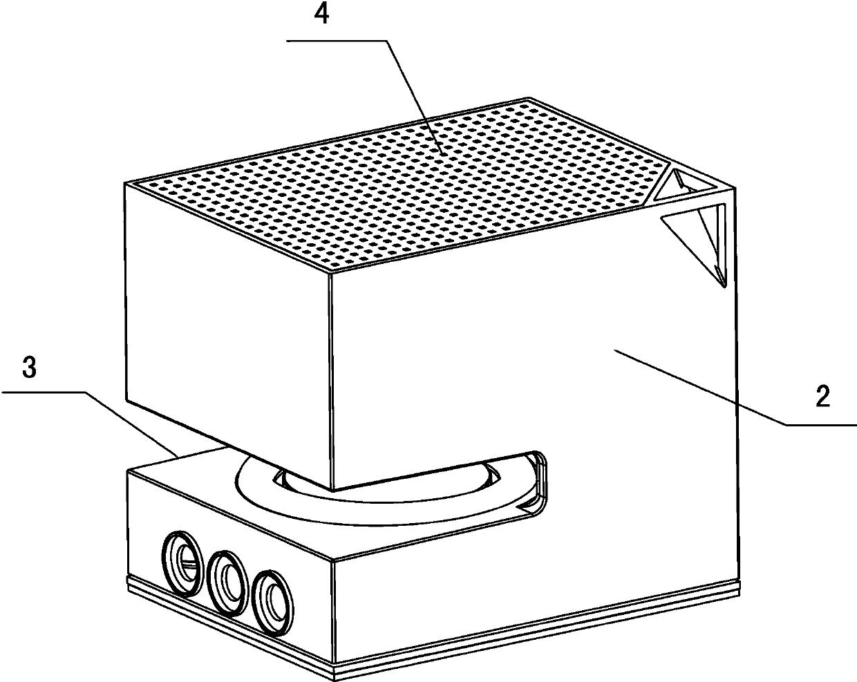 Double-vibrating-diaphragm loudspeaker box