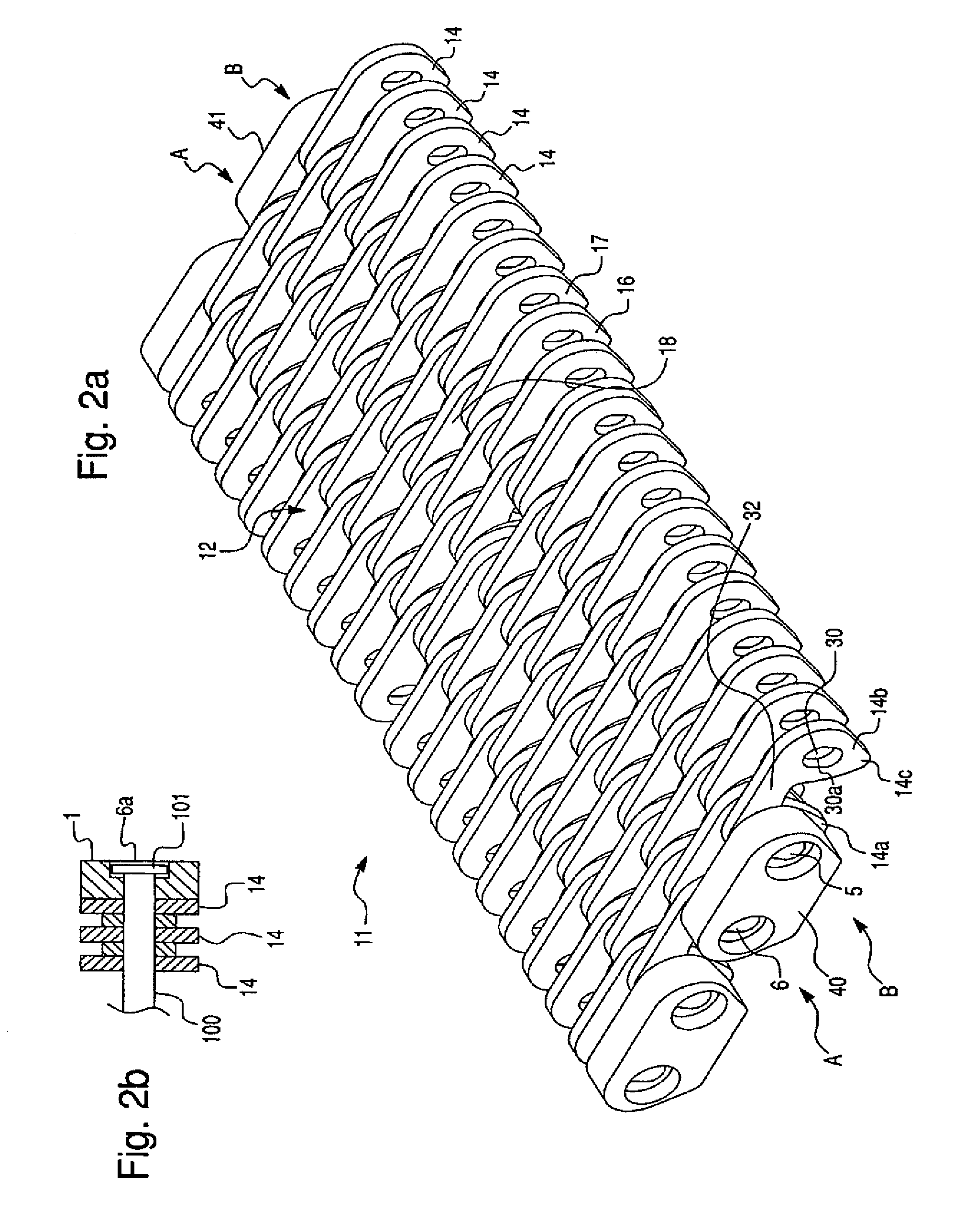 Enclosure member and multi-link conveyor chain