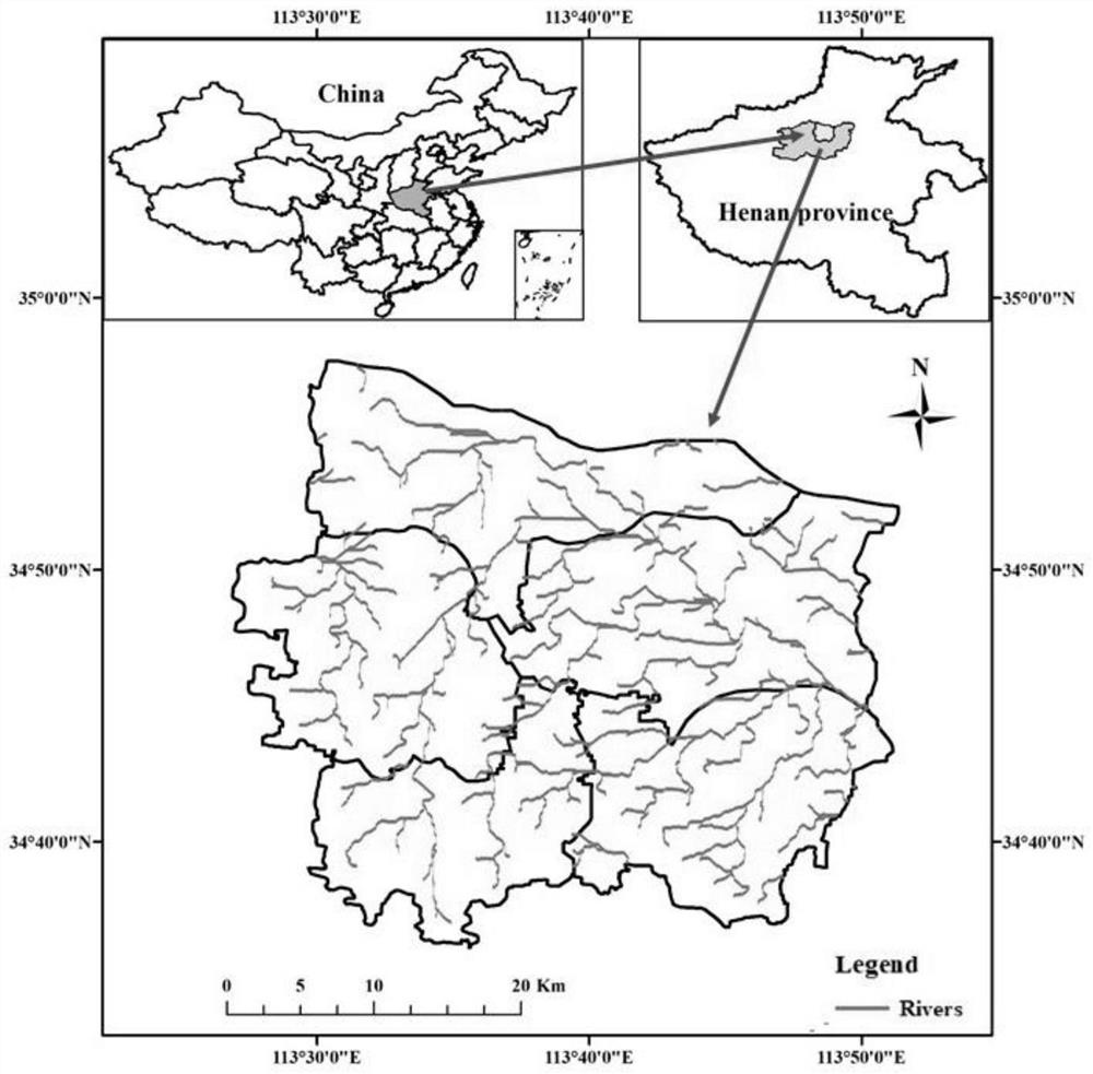 Method for determining optimal loss curve of data-free city based on double-layer target optimization