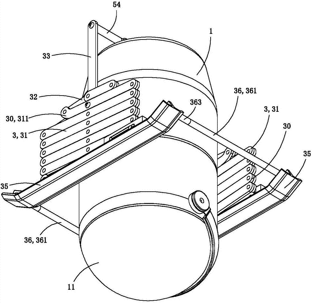 Stretching driving mechanism used for robot