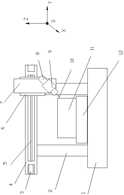 Vertical five-shaft linkage machine tool