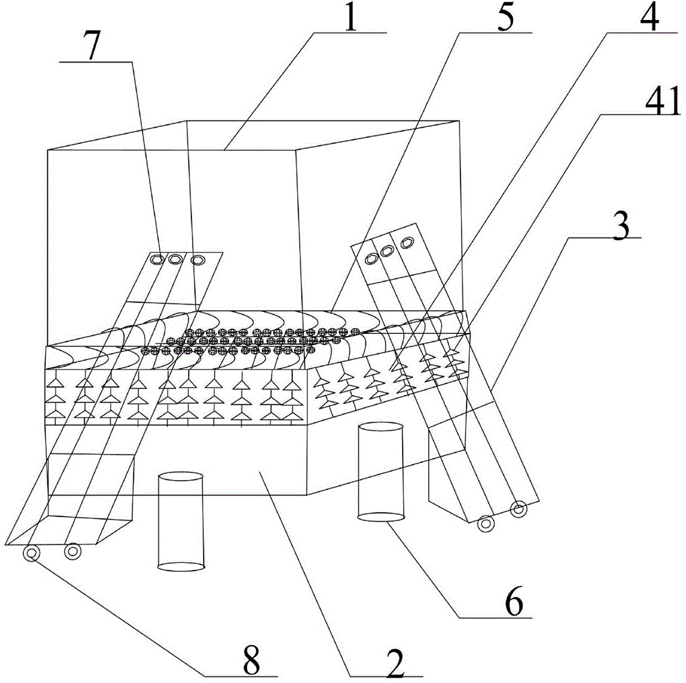 Improved combined type steel structure shockproof frame