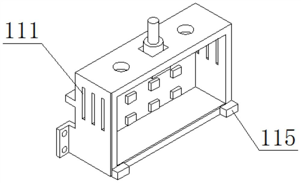 Liftable mounting box
