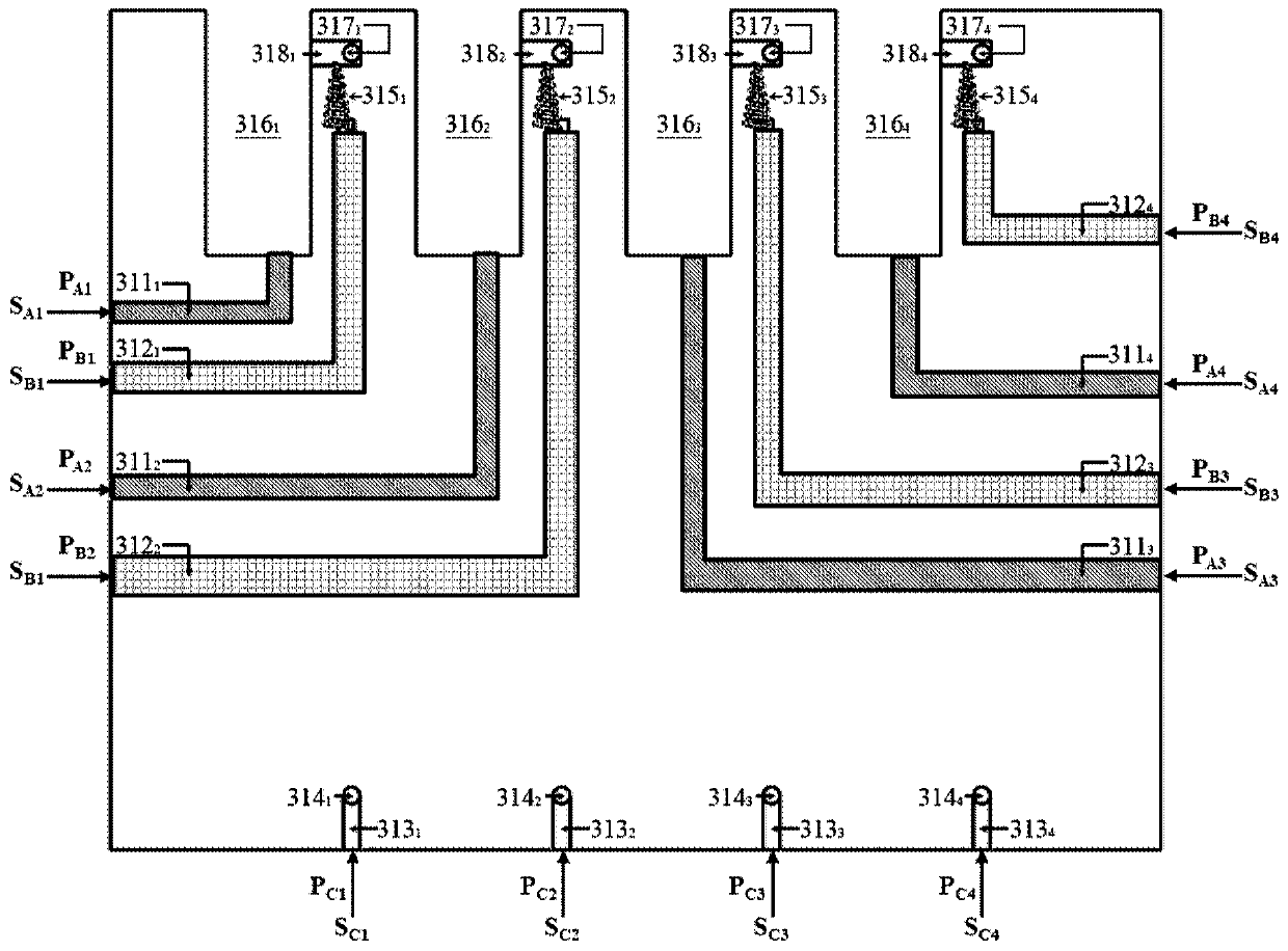 Photoelectric integrated packaging structure based on low-temperature co-fired ceramic