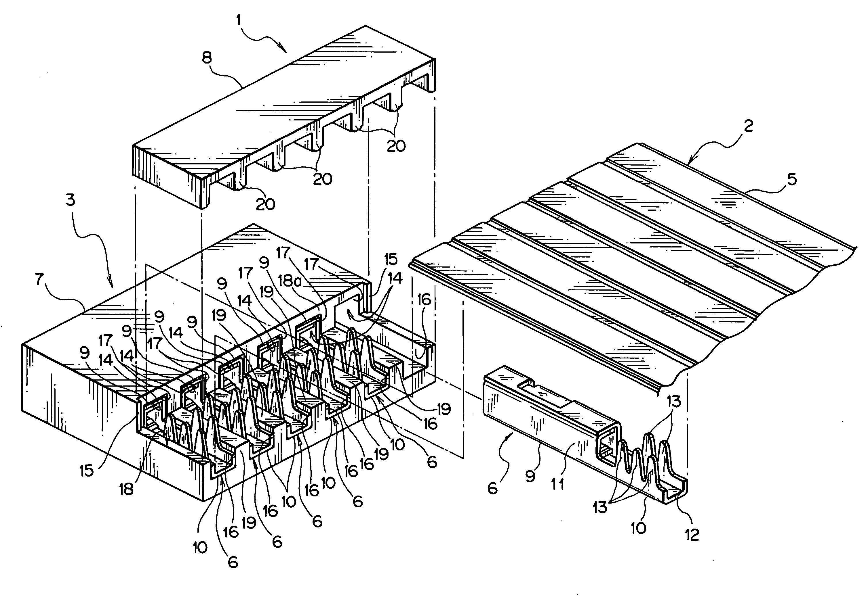 Wiring harness, connector, and method of assembling the wiring harness