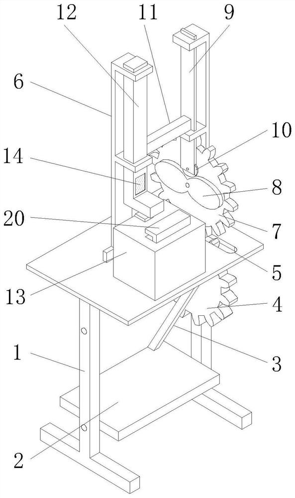 Pedal-controlled automatic nail trimming machine