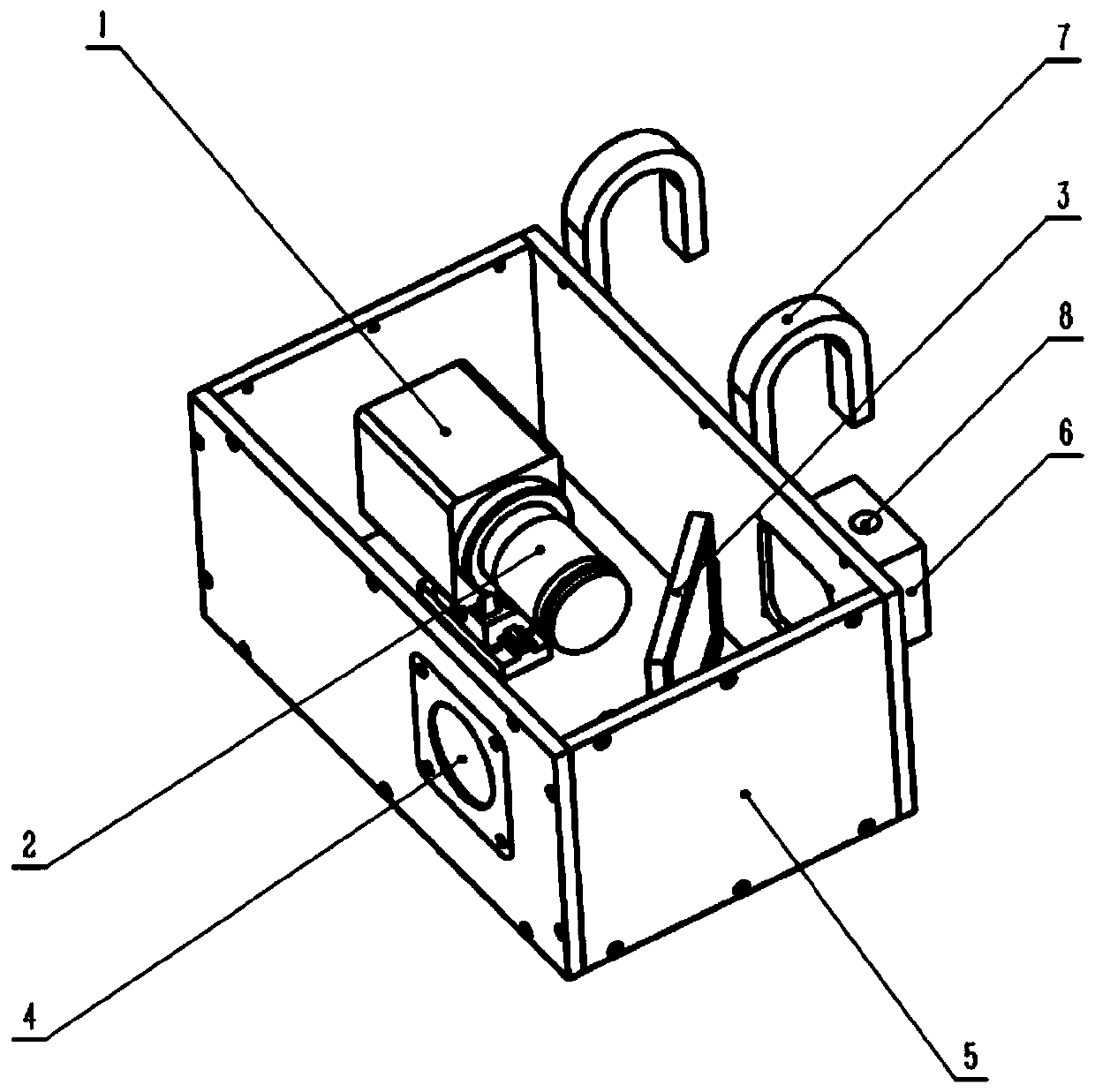 A high-resolution automatic beam detection device and method