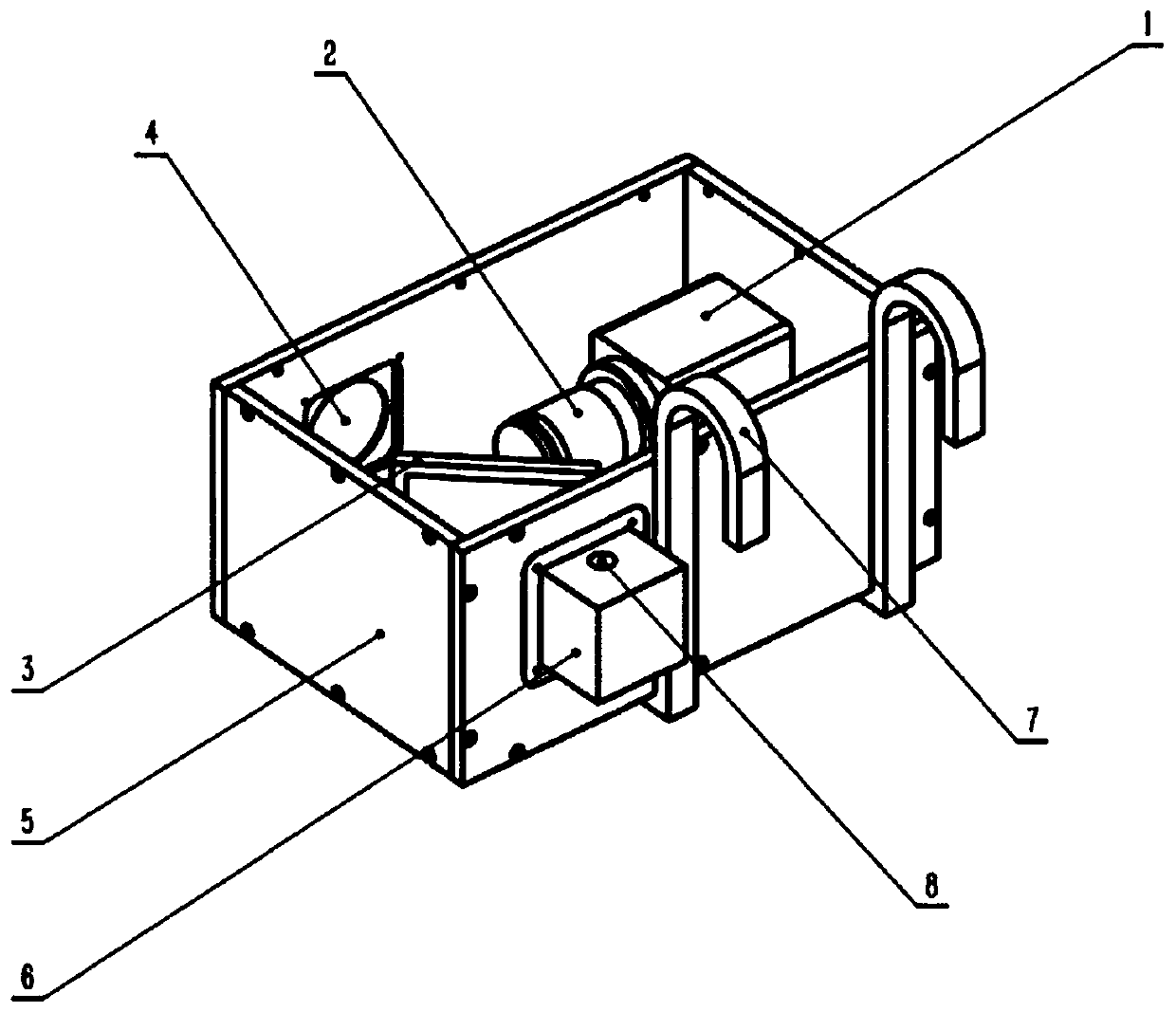 A high-resolution automatic beam detection device and method