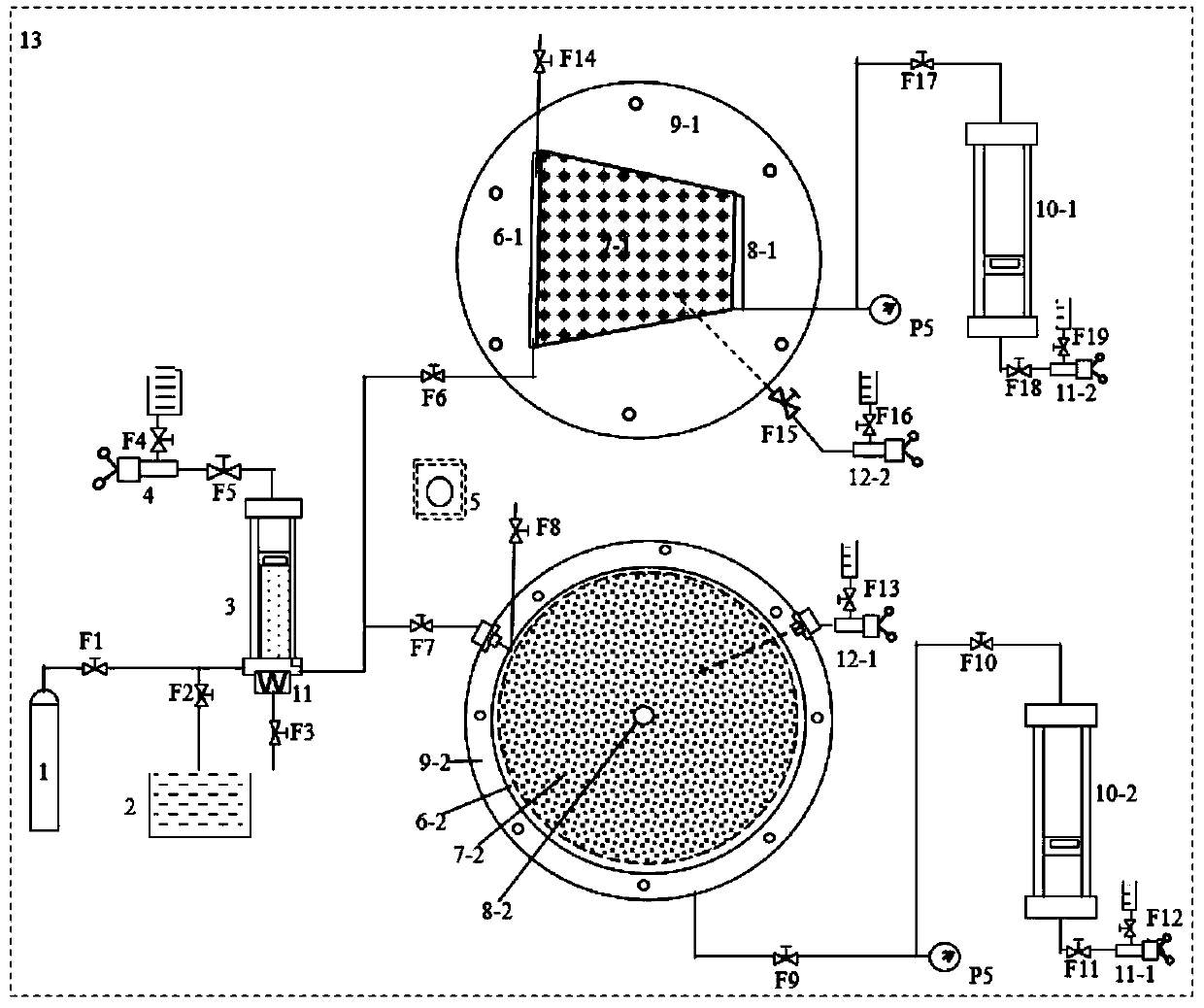 Simulation method and device for mud-sand stripping and migration in hydrate reservoirs during depressurization