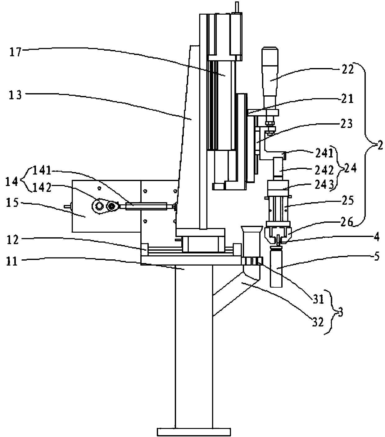 Method and device for testing tensile force of welding point of cover cap of lithium battery