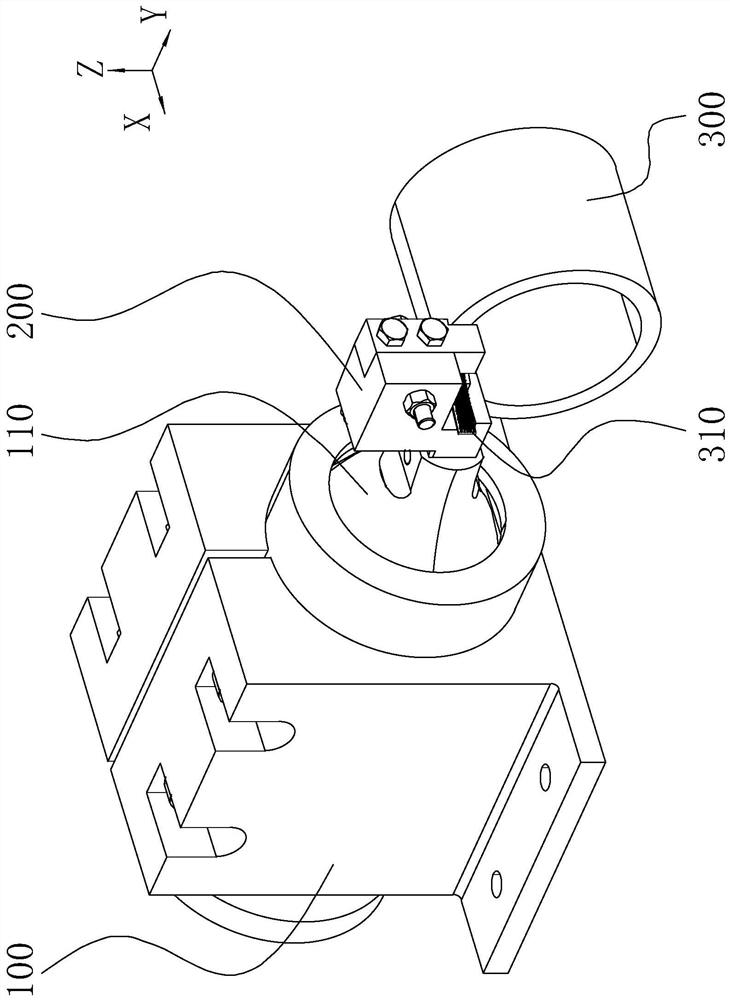 Combined tool, device and method for forming fins of array structure