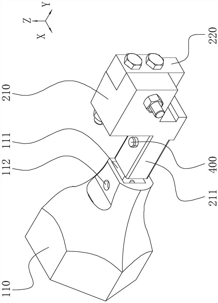 Combined tool, device and method for forming fins of array structure