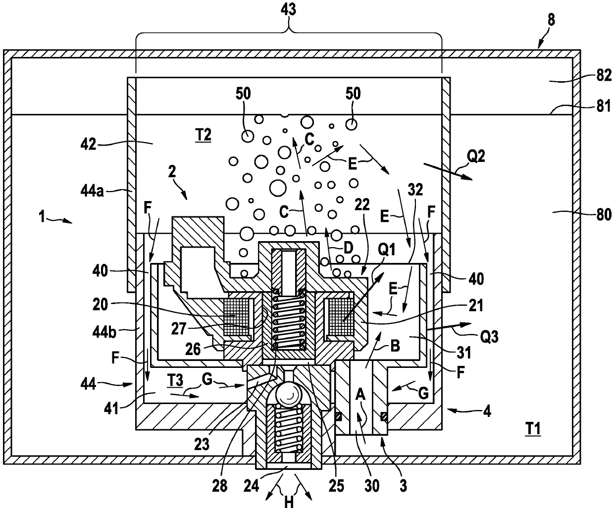 Fuel pump assembly and method for operating a similar assembly