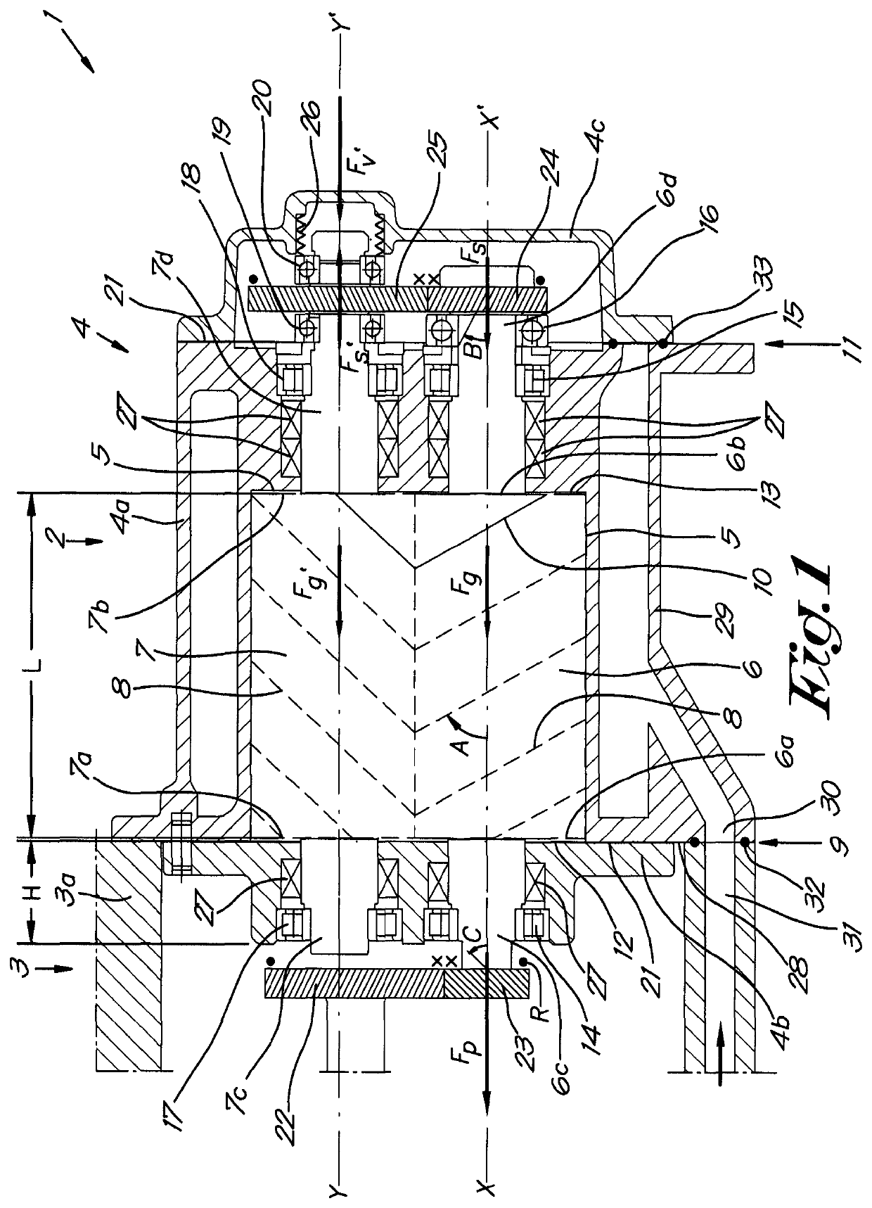 Compressor element for a screw compressor and screw compressor in which such a compressor element is applied
