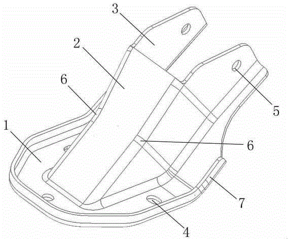 A kind of automobile engine suspension bracket and preparation method thereof