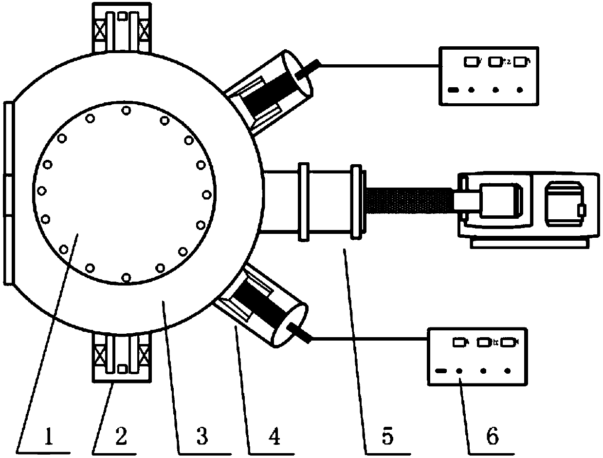 Arc ion plating device